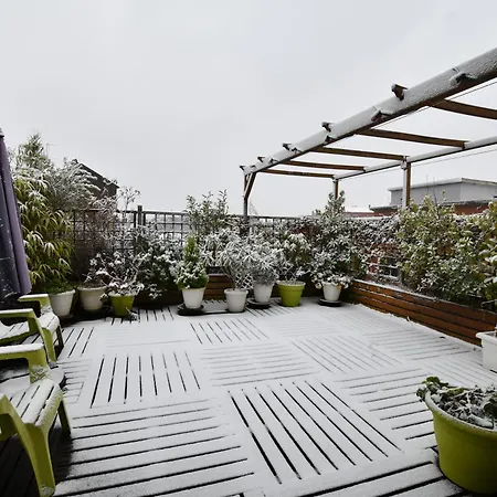 Appartement Parisian Penthouse With Large Terrasse à Pierrefitte-sur-Seine Extérieur photo