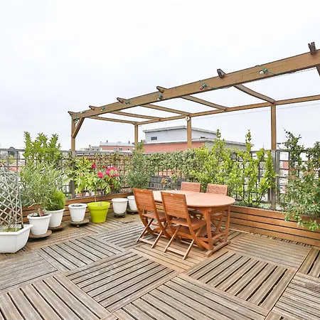 Appartement Parisian Penthouse With Large Terrasse à Pierrefitte-sur-Seine Extérieur photo