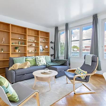 Appartement Parisian Penthouse With Large Terrasse à Pierrefitte-sur-Seine Extérieur photo