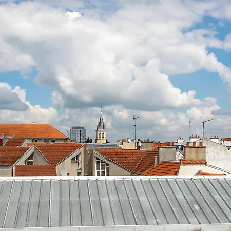 Appartement Parisian Penthouse With Large Terrasse à Pierrefitte-sur-Seine Extérieur photo