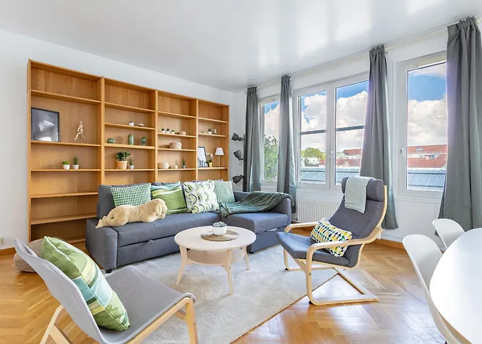 Parisian Penthouse With Large Terrasse