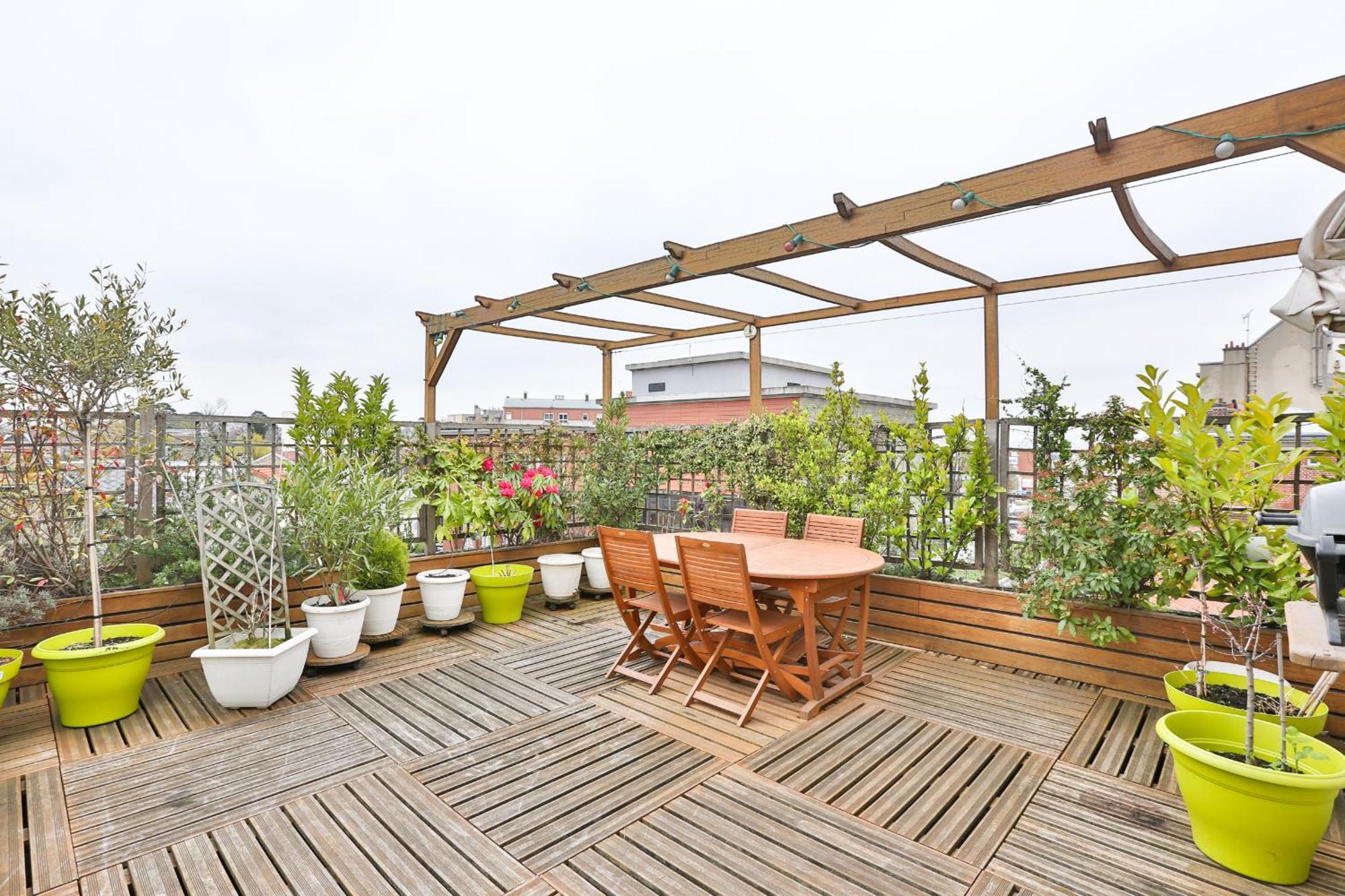 Parisian Penthouse With Large Terrasse * Pierrefitte-sur-Seine
